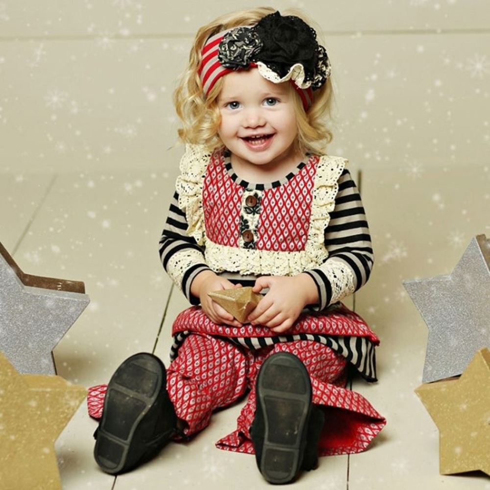 Mustard Pie First Snow 2 Piece Colette Set